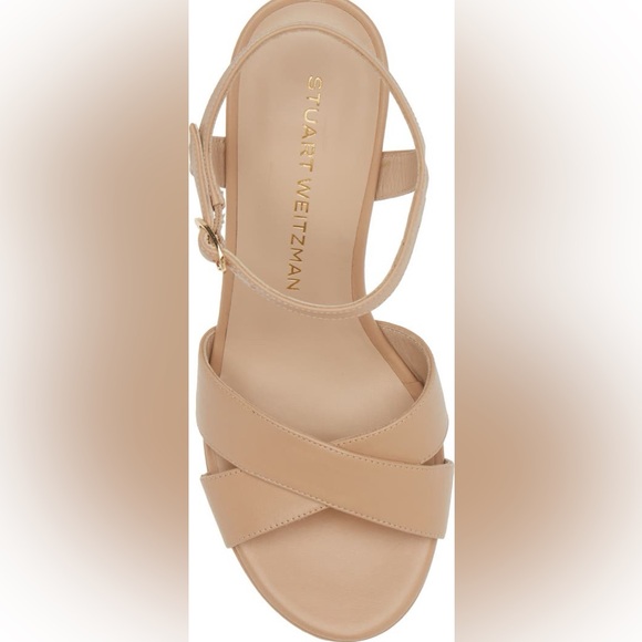 NWOT Stuart Weitzman Dayna Platform Sandals Size 9 - Picture 5 of 12